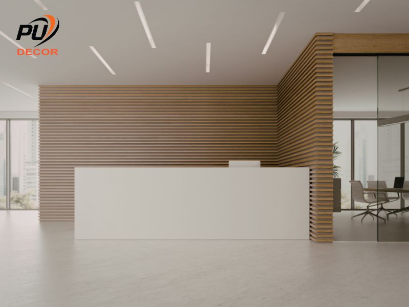 Lợi ích của ốp tường trang trí văn phòng