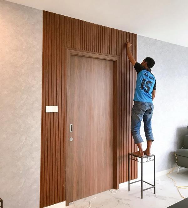 Chuẩn bị gì trước khi thi công tấm ốp nhựa giả gỗ?