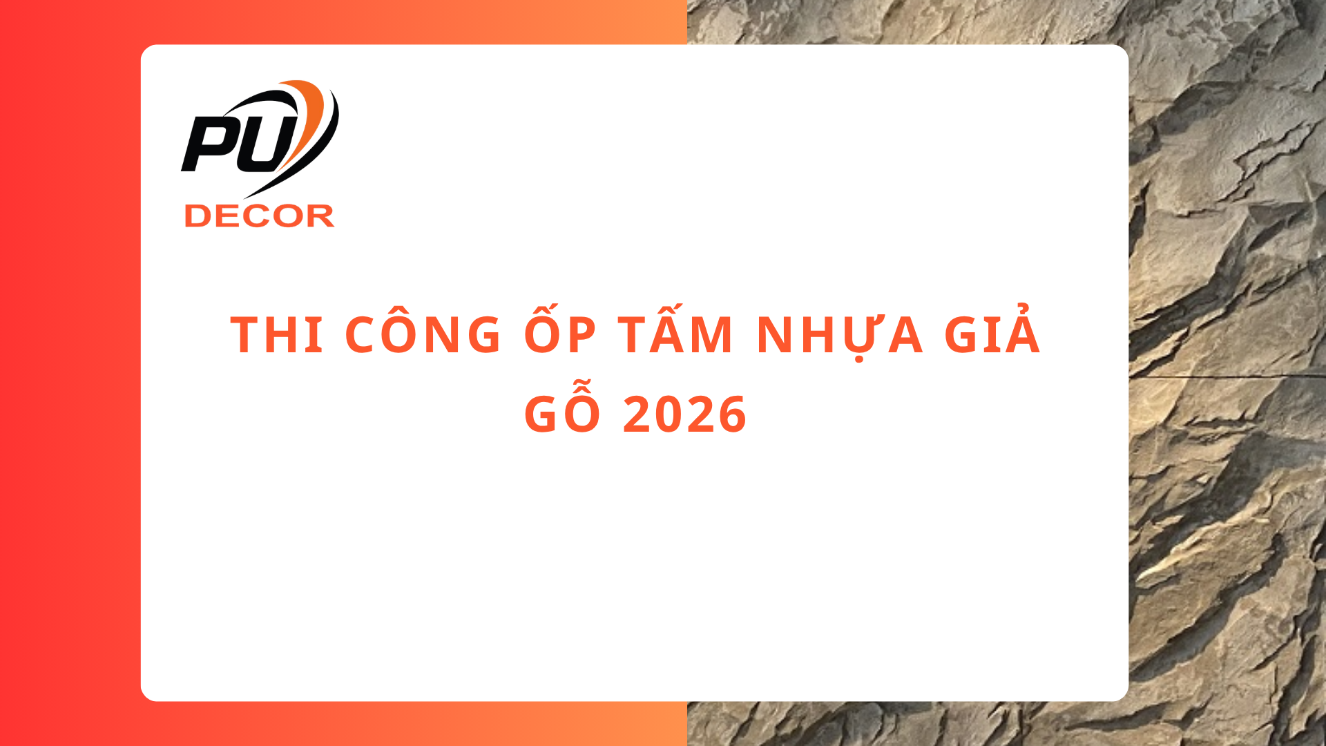 Thi công ốp tấm nhựa giả gỗ cần chuẩn bị những gì?