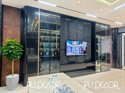 THI CÔNG TẤM ỐP TƯỜNG PU GIẢ ĐÁ TẠI KHU VỰC HÀ NỘI