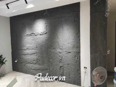 CÁCH TÍNH SỐ LƯỢNG TẤM ỐP TƯỜNG PU GIẢ DÁ TRƯỚC KHI THI CÔNG