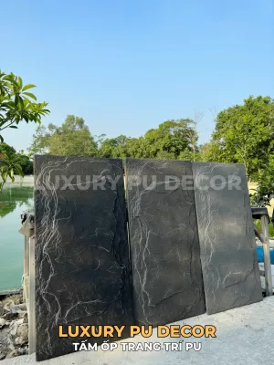 Cách để tạo điểm nhấn cho bức tường bằng tấm pu giả đá tại Cần Thơ