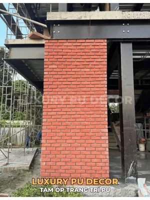 Cách để decor tạo điểm nhấn cho công trình bằng tấm PU giả gạch cổ tại Bình Dương