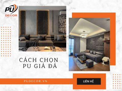 Chọn màu PU giả đá đúng cách và nguyên tắc phối màu