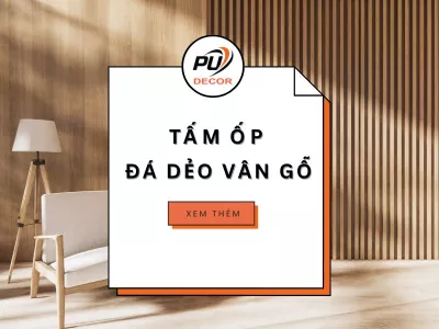 Tấm ốp đá dẻo vân gỗ – Nhẹ, bền, đẹp như gỗ tự nhiên