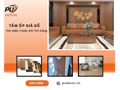 Có nên dùng tấm ốp giả gỗ? Phân tích chi tiết trước khi thi công