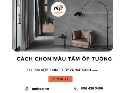 Cách chọn màu tấm ốp tường phù hợp phong thủy và ngũ hành