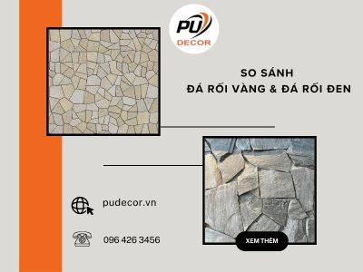 So sánh đá rối vàng và đá rối đen - Nên chọn loại nào phù hợp