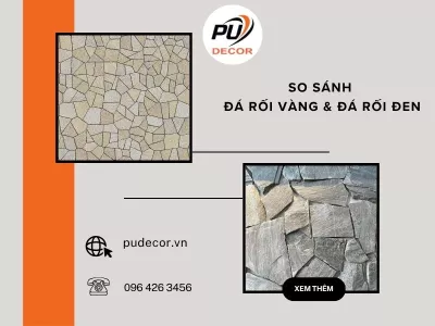 So sánh đá rối vàng và đá rối đen - Nên chọn loại nào phù hợp