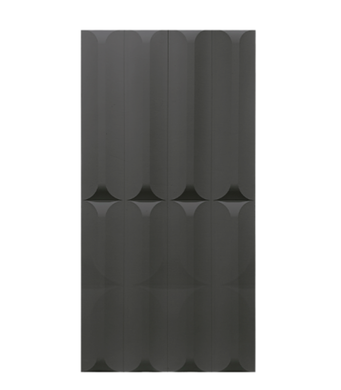 tấm ốp PU 3D PD10 xám đậm