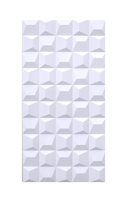 tấm ốp PU 3D PD11 trắng