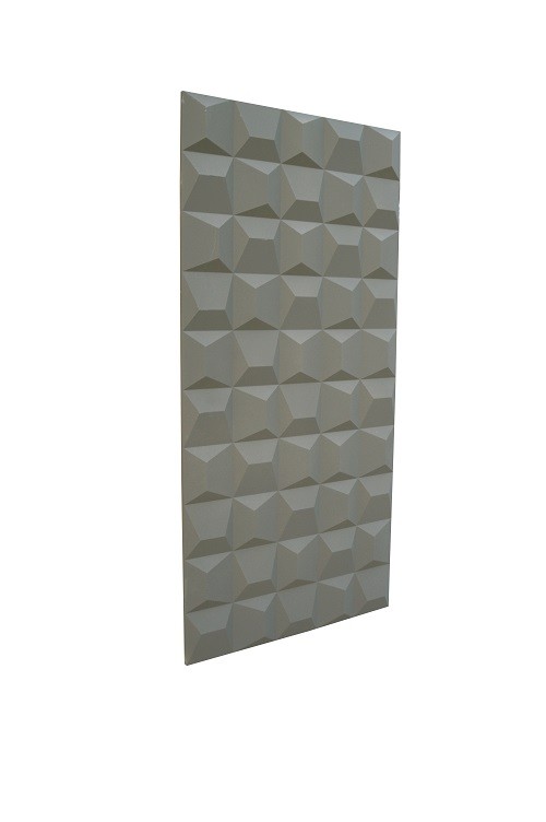 tấm ốp PU 3D PD11 xám nhạt