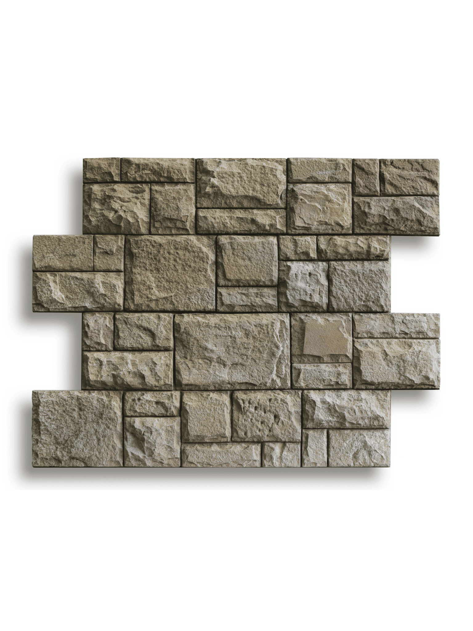 tấm ốp PU giả đá sa thạch loang màu