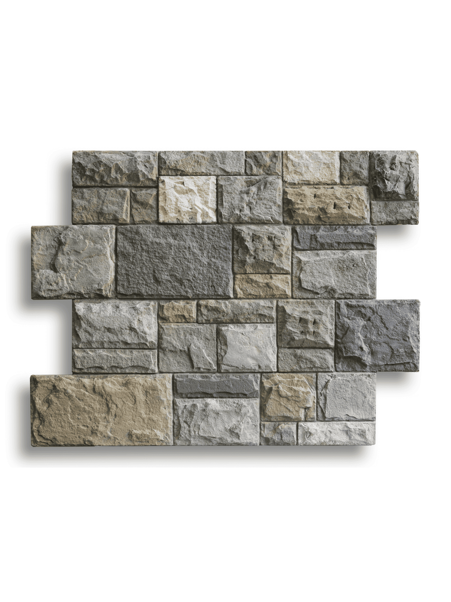 tấm PU giả đá sa thạch loang màu