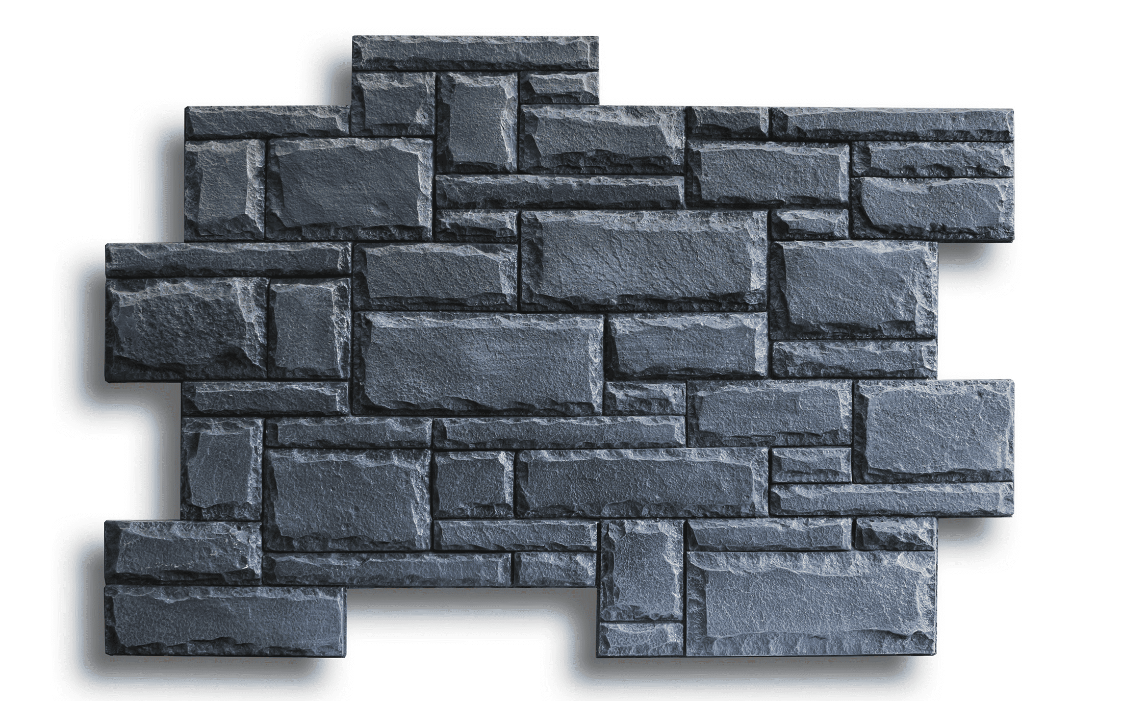 tấm PU giả đá bazan đen