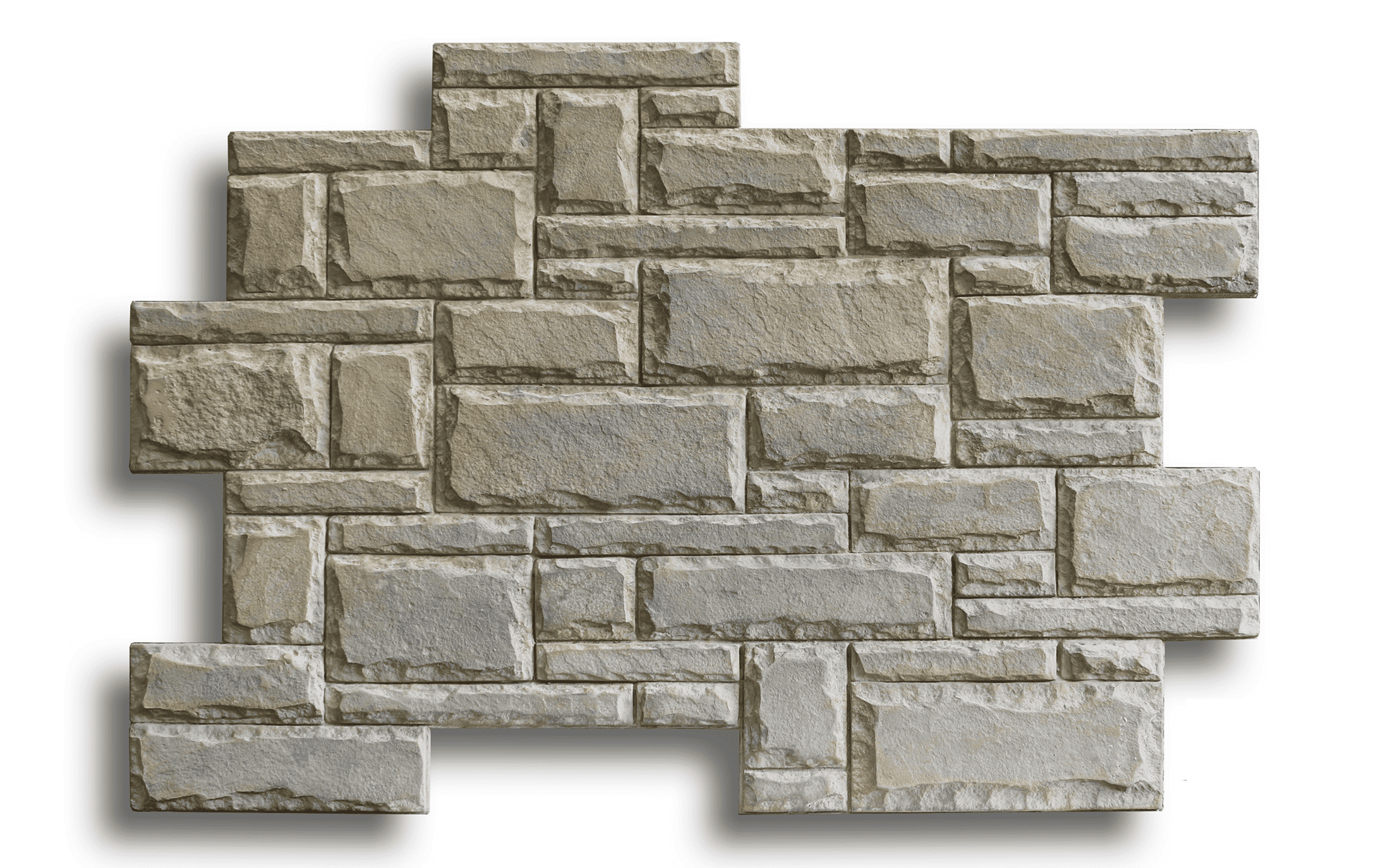 tấm PU giả đá bazan xám nhạt