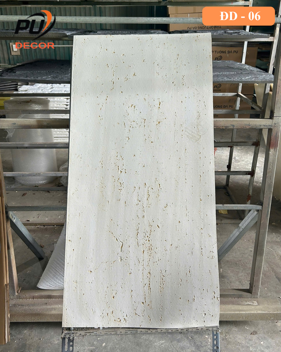 Tấm đá dẻo Travertine