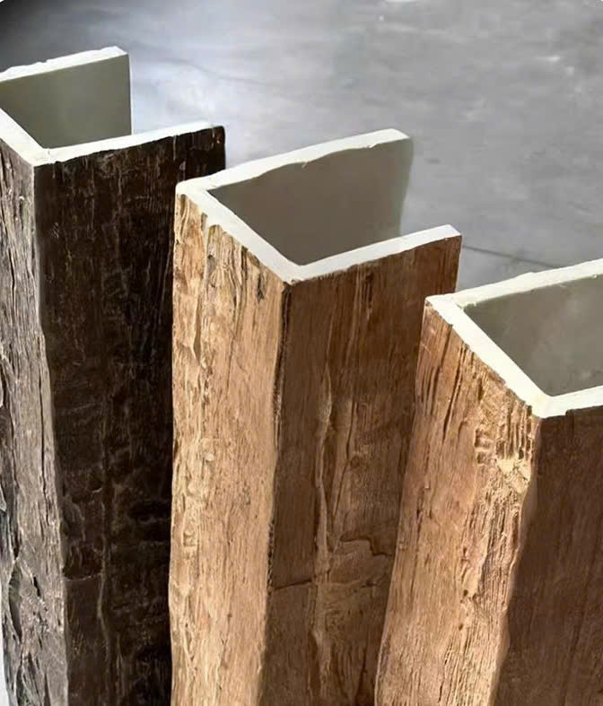 Tấm PU dầm gỗ