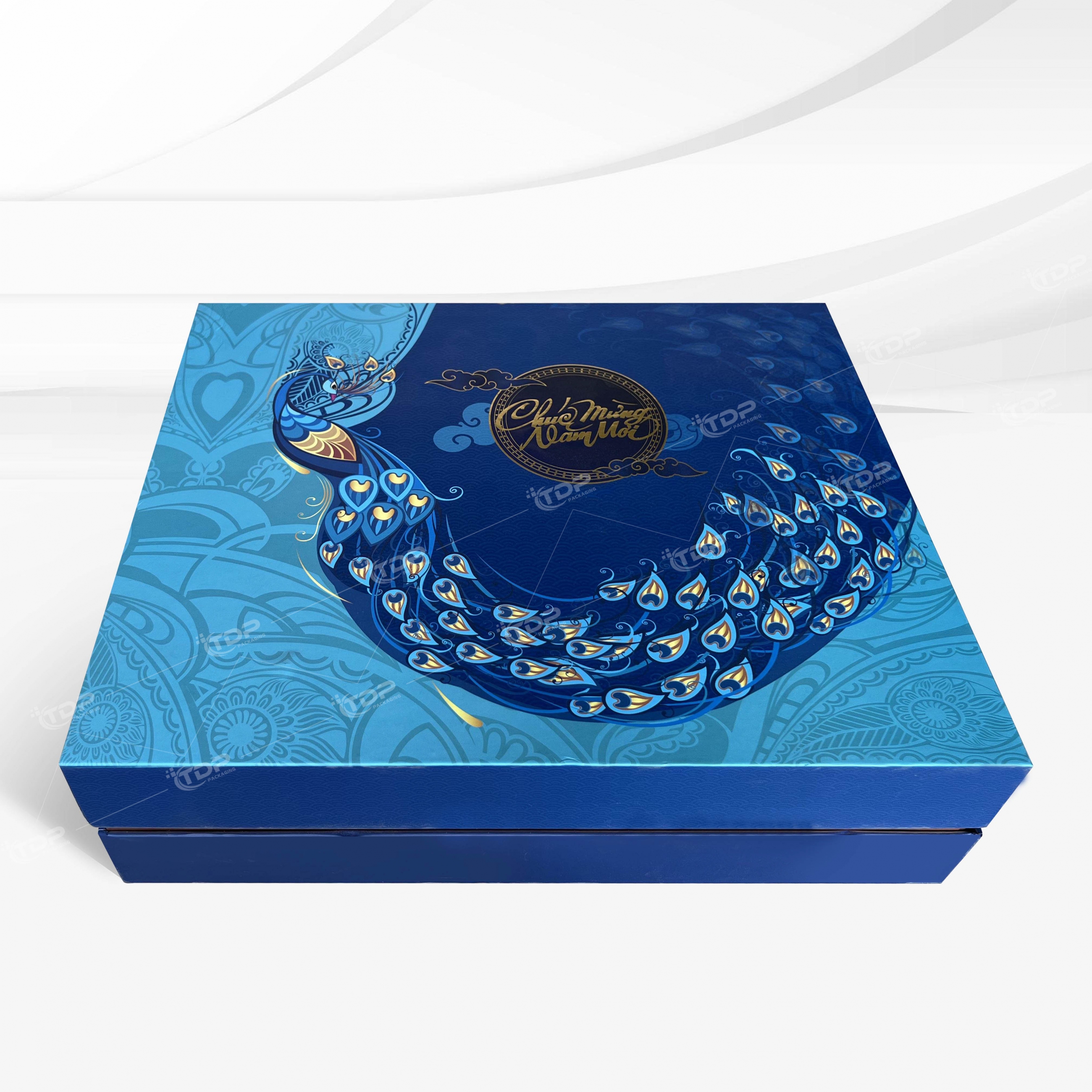 bao bì hộp cứng trung thu - Mã 005