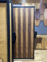 Cửa gỗ dán veneer Walnut Sáp