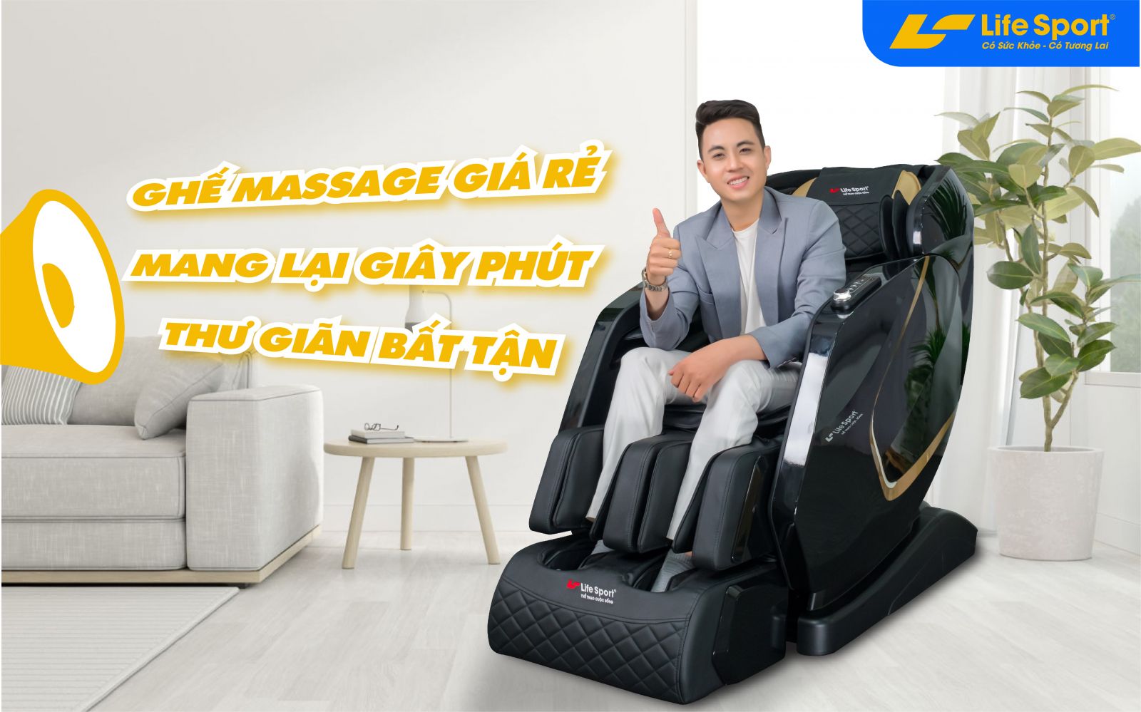 Địa Chỉ Mua Ghế Massage Lifesport Chính Hãng Tại Bắc Ninh