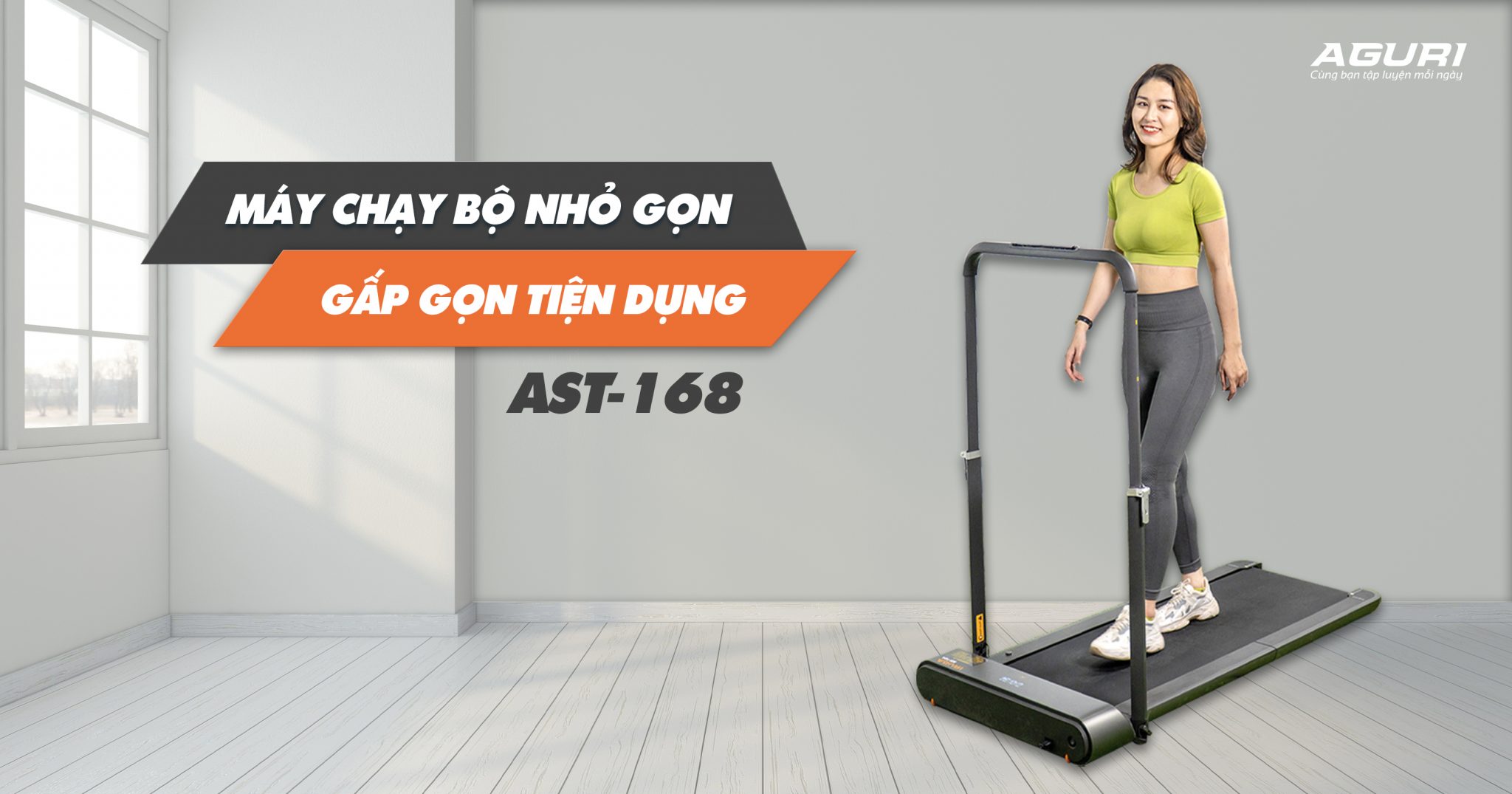 Địa Chỉ Mua Máy Chạy Bộ Aguri Gấp Gọn Tại Bắc Ninh