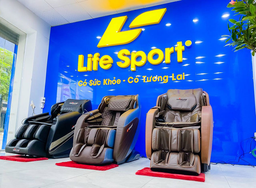 Ghế Massage Lifesport Chính Hãng Tại Bắc Giang