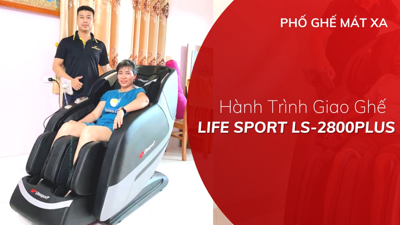 Hành Trình Giao Ghế Massage LS-2800plus Cho Khánh Hàng