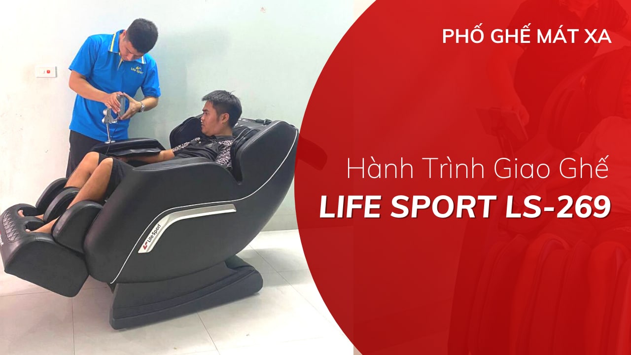 Hành Trình Giao Ghế Massage Cho Khách Hàng Ở Việt Yên