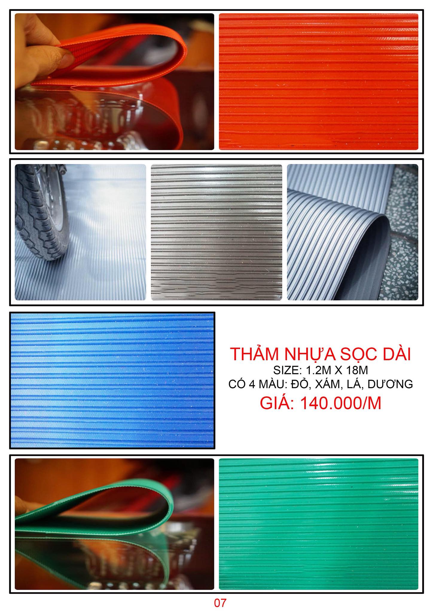 Thảm lót sàn công nghiệp Bình Dương
