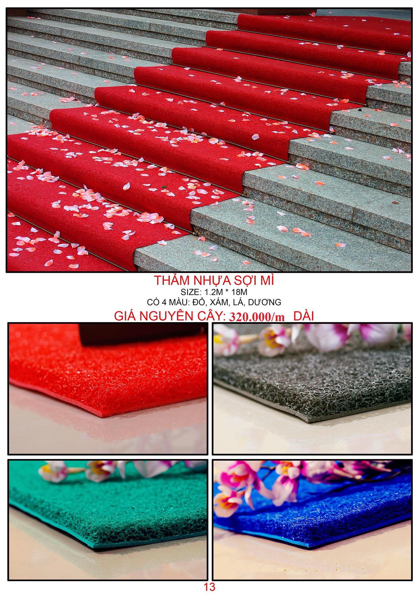 Thảm lót sàn công nghiệp Bình Dương