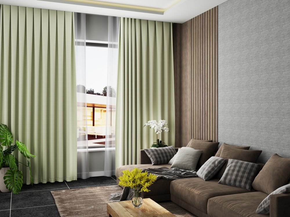 Rèm vải trơn (đơn sắc) Modero chính hãng tại Bình Dương