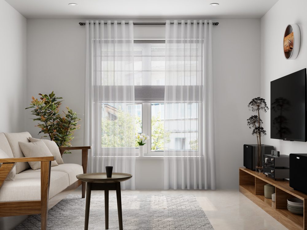 Rèm vải voan Modero chính hãng tại Bình Dương