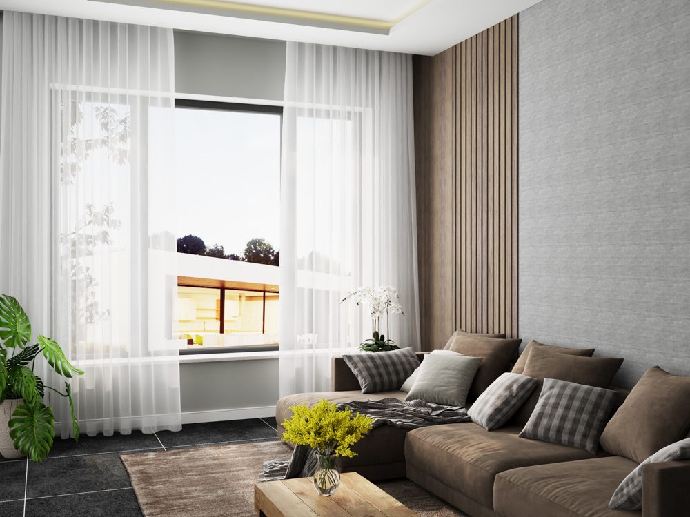 Rèm vải voan Modero chính hãng tại Bình Dương
