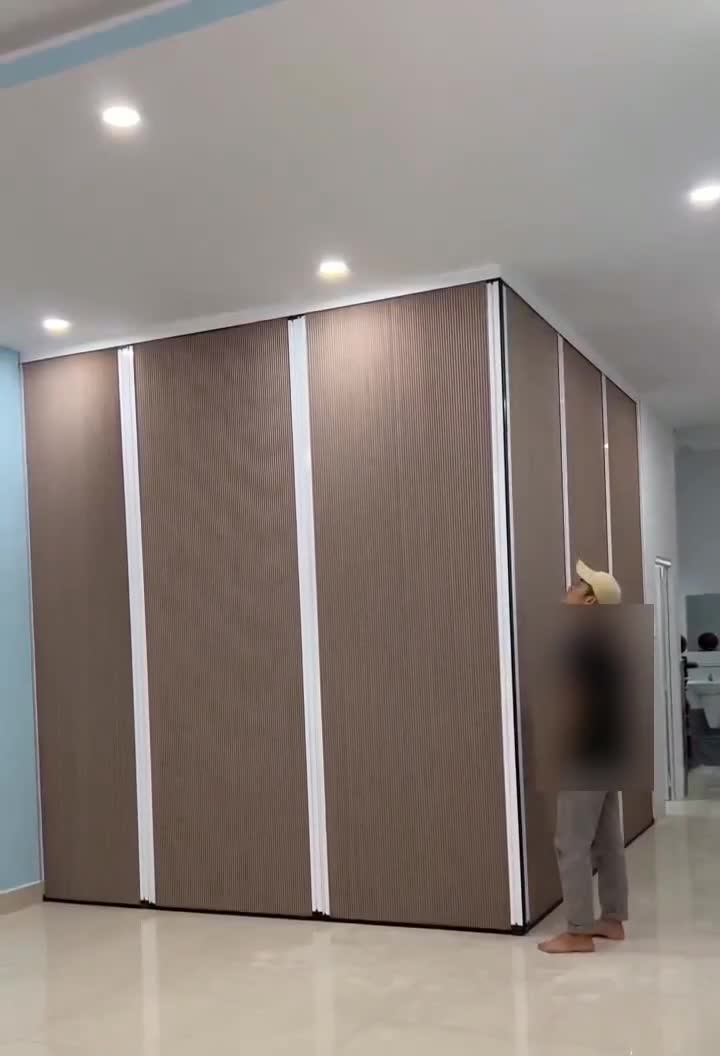 Rèm tổ ong ngăn lạnh hệ ray xích 45 – vách ngăn điều hòa Bình Dương