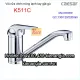 Vòi rửa chén nóng lạnh gật gù CAESAR K511C