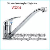 Vòi rửa chén nóng lạnh  Viglacera VG704