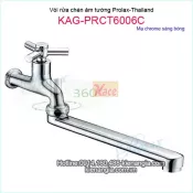 Vòi bếp âm tường,vòi bồn tắm Prolax PRCT-6006C
