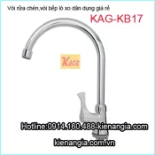 Vòi chậu rửa chén lạnh giá rẻ KAG-KB17