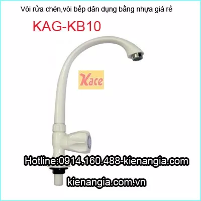 Vòi rửa chén bằng nhựa giá rẻ  KAG-KB10