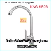 Vòi rửa chén bát lạnh dân dụng giá rẻ KAG-KB06