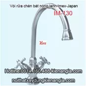 Vòi rửa chén bát nóng lạnh Imex-Japan IM130