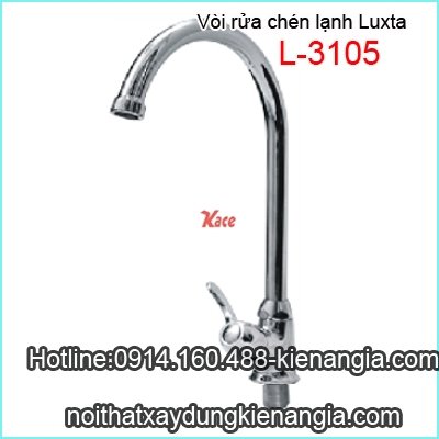 Vòi rửa chén lạnh,vòi bếp Luxta L3105