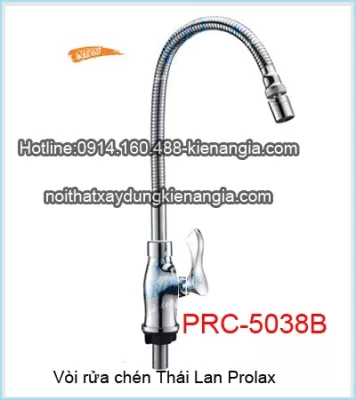 Vòi rửa chén lò xo Thái Lan Prolax PRC-5038B