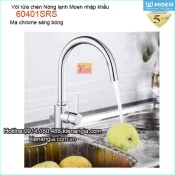 Vòi rửa chén bát nóng lạnh Moen-Mỹ 60401SRS