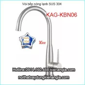 Vòi rửa chén nóng lạnh sus 304 KAG-KBN06