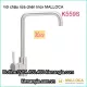 Vòi rửa chén Malloca Inox 304 K559S
