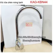 Vòi rửa chén nóng lạnh chrome bóng KAG-KBN44