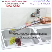 Vòi rửa chén lạnh gắn tường KAG-KB62