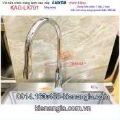 Vòi rửa chén chính hãng Luxta nóng lạnh KAG-LX701 BM2026
